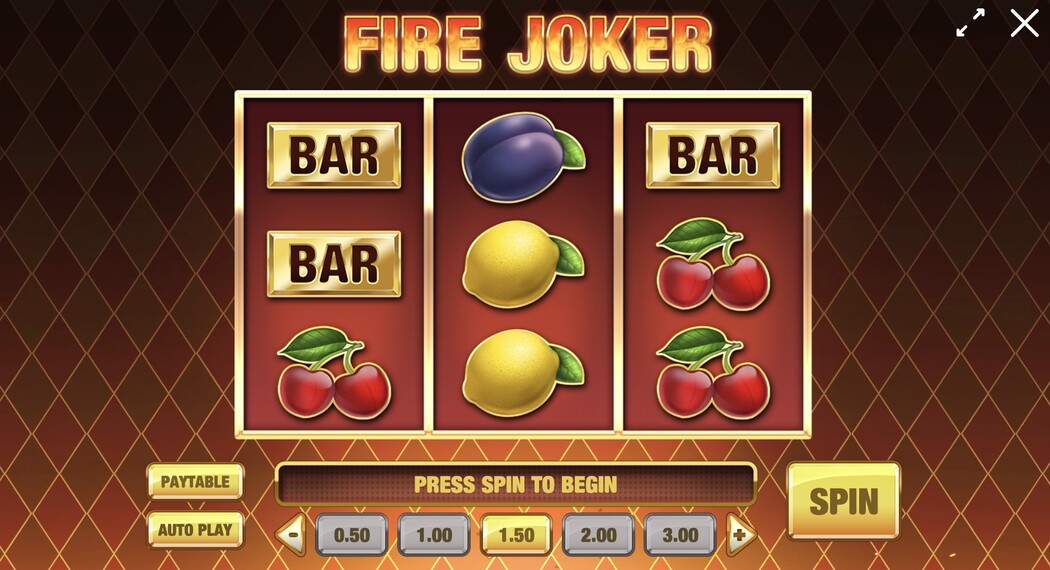 Fire Joker pokie by Play'n GO