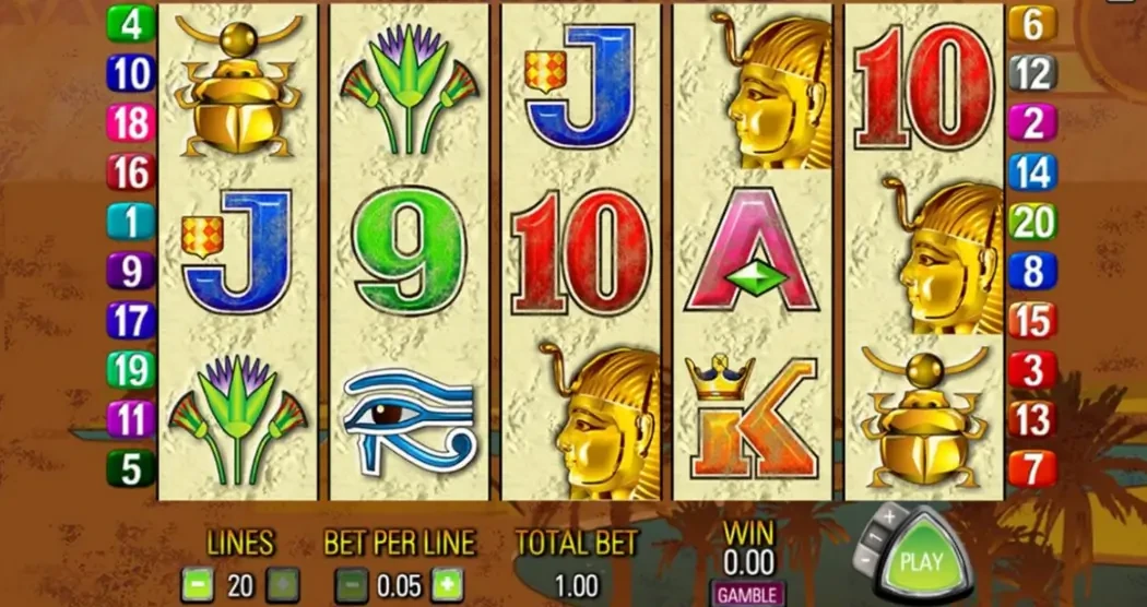 Queen of the Nile pokie by Aristocrat